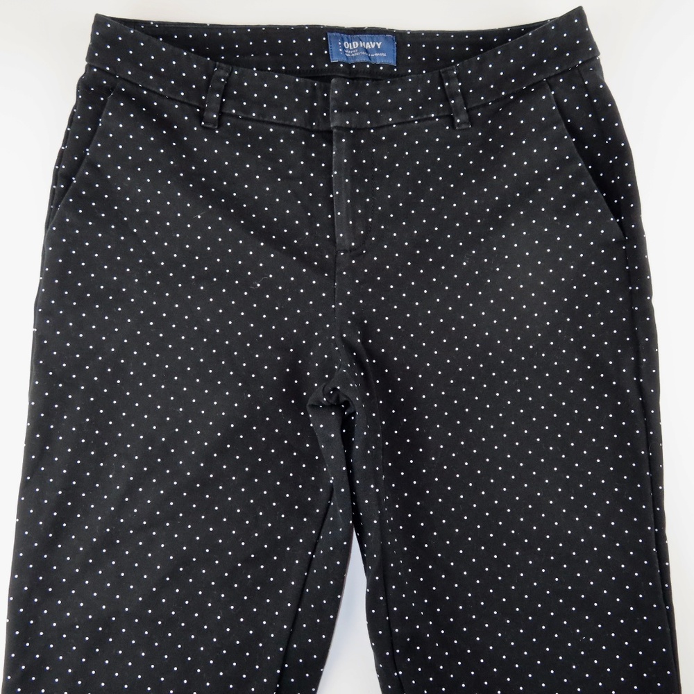 Old Navy Womens Harper Chino Pants Cropped Size 4 - Picture 2 of 7